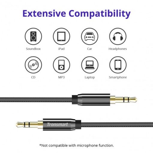 4ft 3.5mm Premium Stereo AUX Audio Cable Premium Performance.