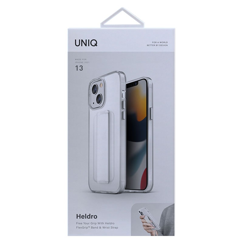 Uniq Heldro Hybrid Case For iPhone 13 - Lucent (Clear) Buy Uniq Hybrid iPhone 13 Heldro Phone Case Lucent Clear in Pakistan at Dab Lew Tech 12