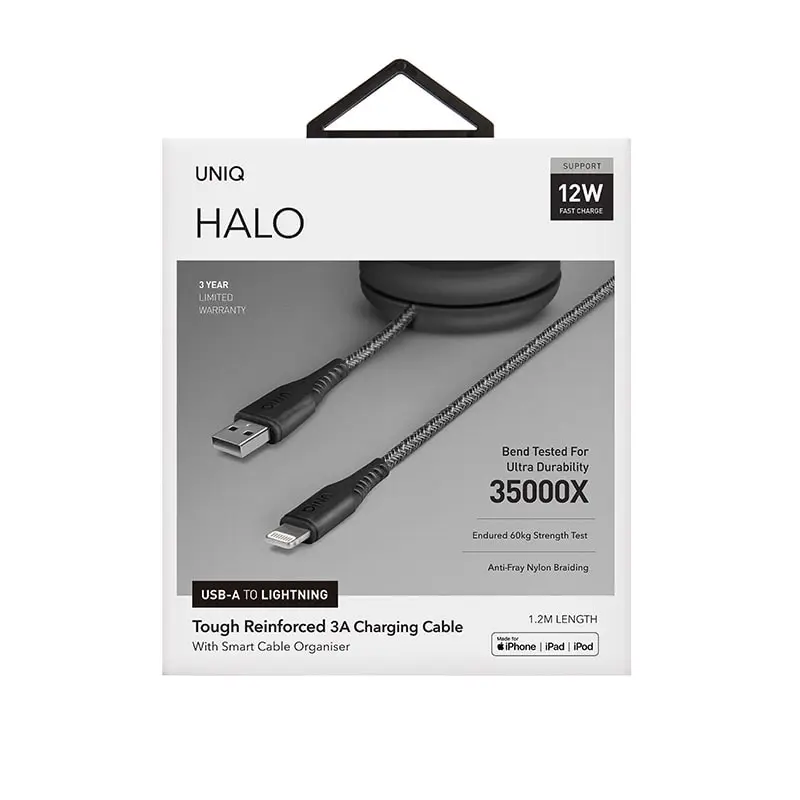Buy UNIQ HALO USB-A to Lightning Cable 1.2M with Smart Cable