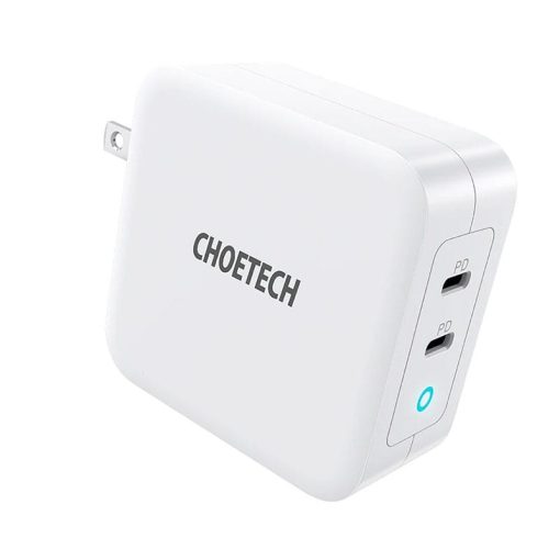 Buy Official and Original Choetech 100W USB C PD GaN Dual USB Type C Charger in Pakistan