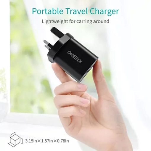 Buy 18W USB Wall Charger with Cable in Pakistan