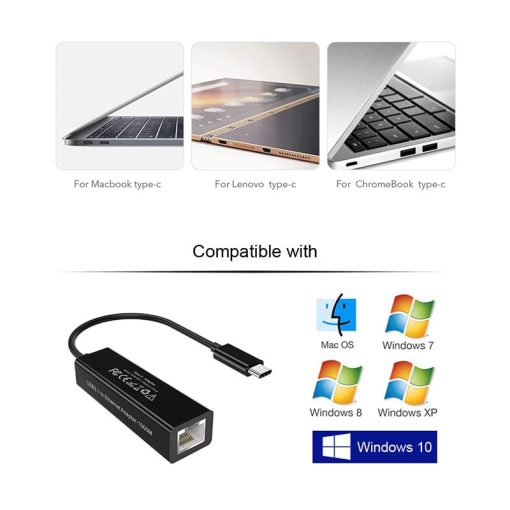 Buy Official Choetech USB C To Ethernet Adapter in Pakistan