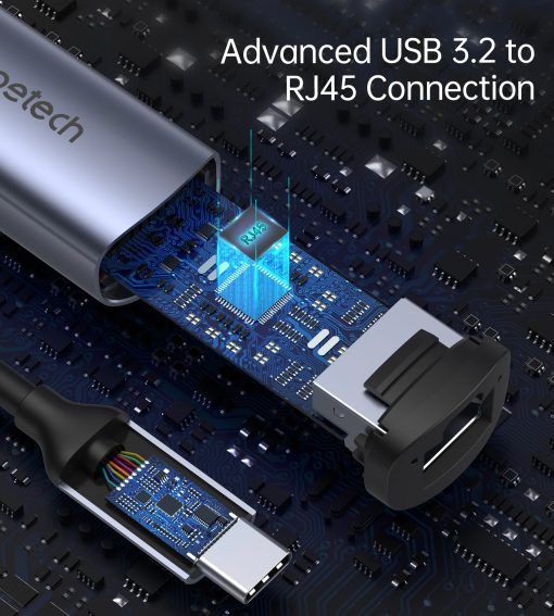 Buy Official Choetech USB C To Gigabit Ethernet Adapter in Pakistan