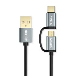 Buy 2 In 1 USB Type C + Micro Cable in Pakistan