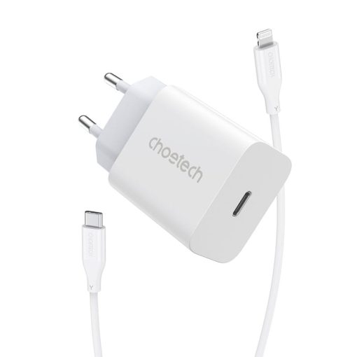 Buy Choetech USB C Charger 20W Power Delivery Wall Adapter EU with 1.2m Lightning Cable in Pakistan