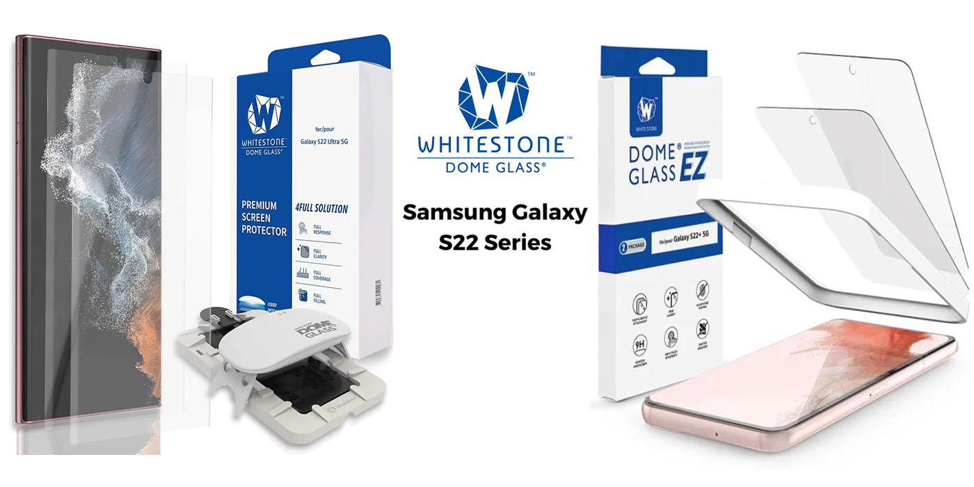 Buy Original Whitestone Dome Glass for Samsung Galaxy S22 Series in Pakistan