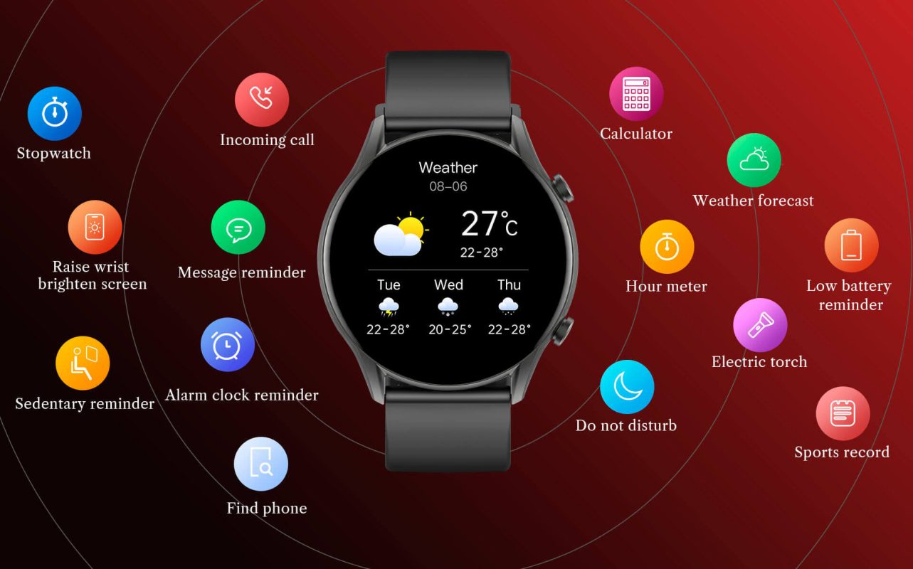 Buy official Xiaomi Kieslect KR Smart Watch in Pakistan at Dab lew Tech