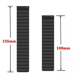 Buy 22mm Magnetic Loop Soft Silicone Straps in Pakistan