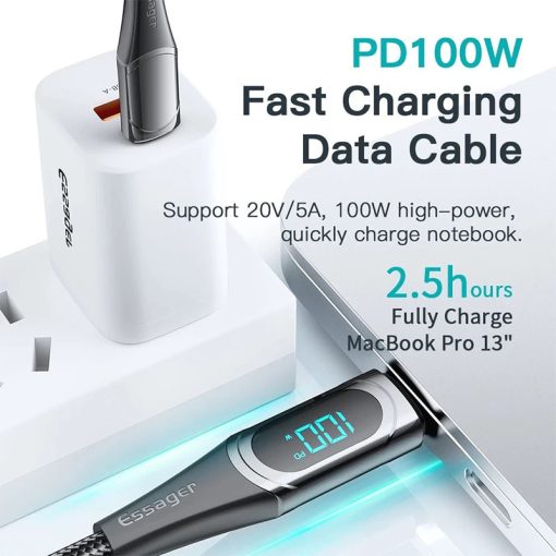 Buy 100W USB C TO USB Type C Cable in Pakistan