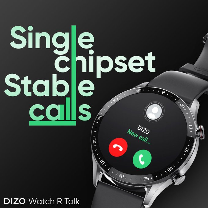 Best Bluetooth Calling Smartwatch in Pakistan - Dizo Watch R Talk