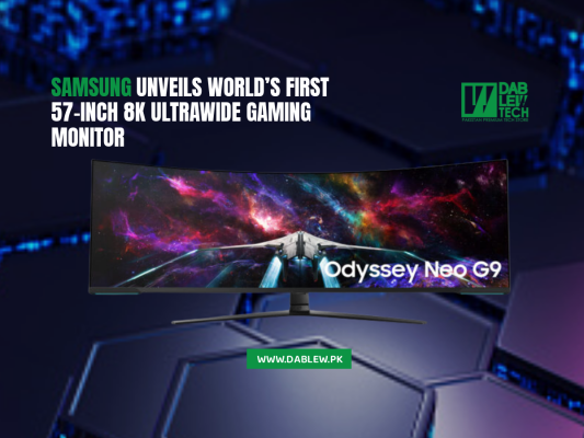 Samsung Unveils World’s First 57-inch 8K Ultrawide Gaming Monitor
