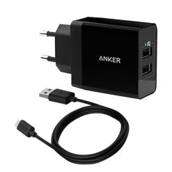Buy Anker 24W 2-Port USB Wall Charger in Pakistan