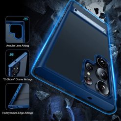 Buy Matte Blue Case for Galaxy S23 Ultra in Pakistan