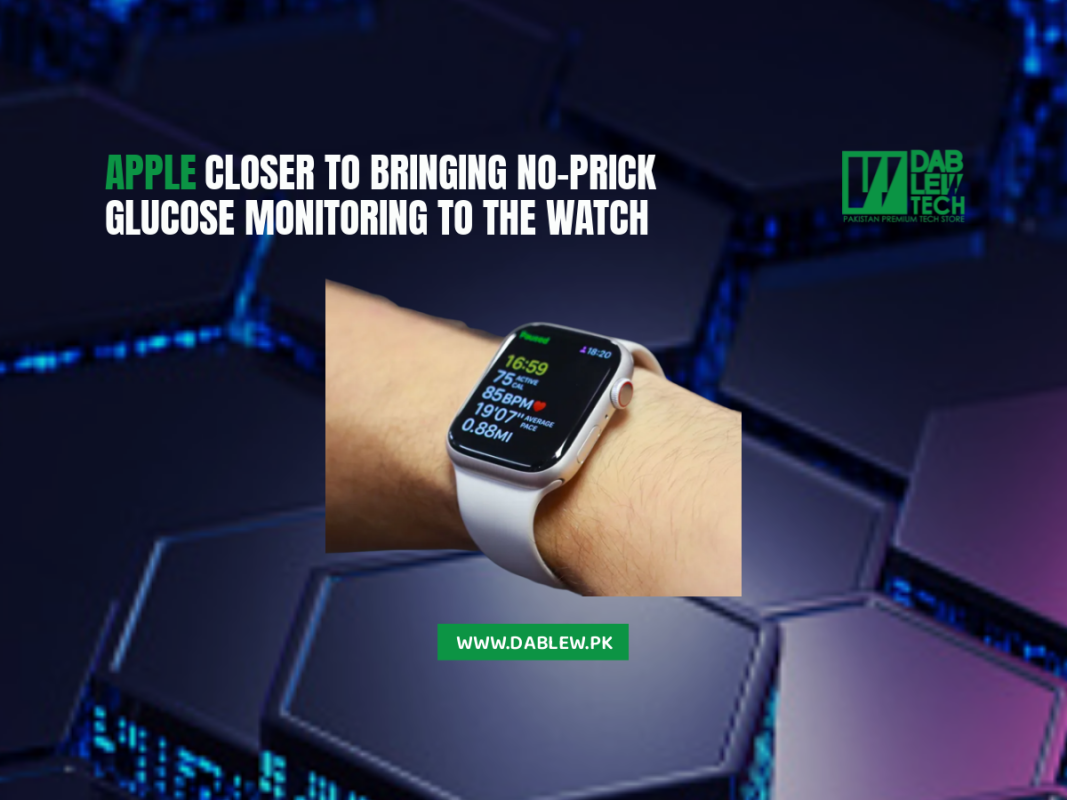 Apple Closer To Bringing No-Prick Glucose Monitoring To The Watch