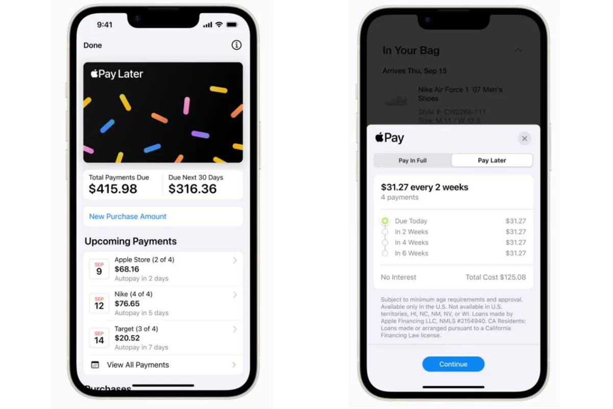 Apple Launches Its Pay Later Service