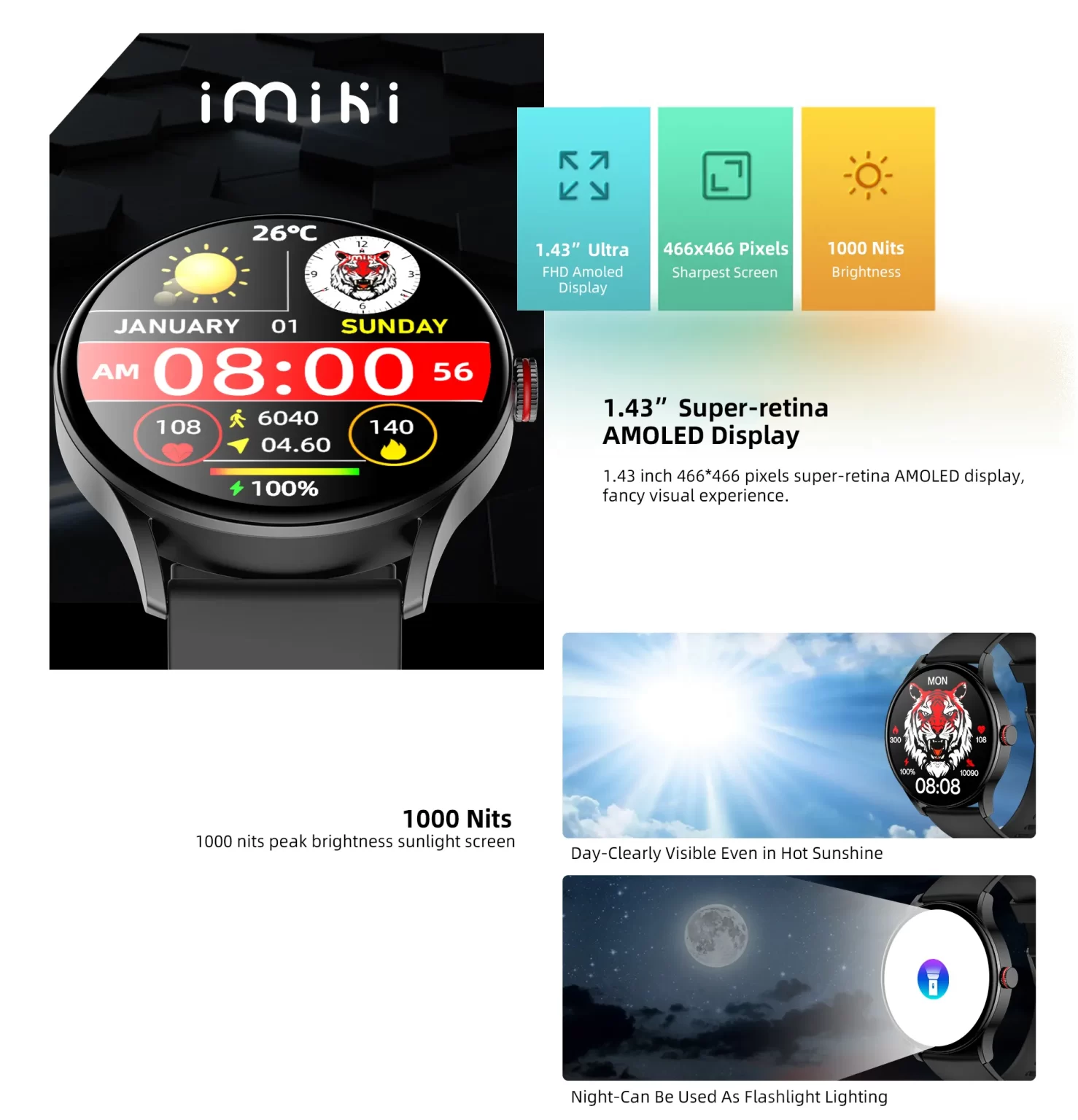 Xiaomi Imilab Imiki TG1 Smartwatch Review