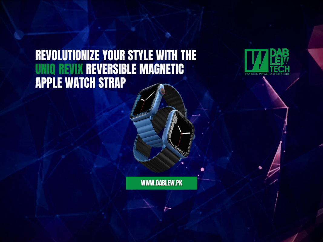 Revolutionize Your Style With The UNIQ REVIX Reversible Magnetic Apple Watch Strap
