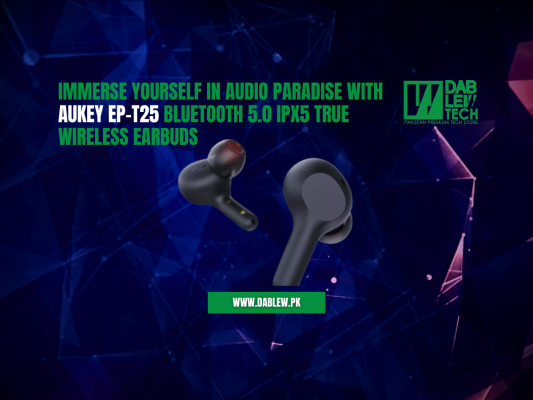 Immerse Yourself in Audio Paradise with Aukey EP-T25 Bluetooth 5.0 IPX5 True Wireless Earbuds