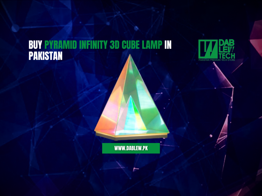 Buy Pyramid Infinity 3D Cube Lamp in Pakistan