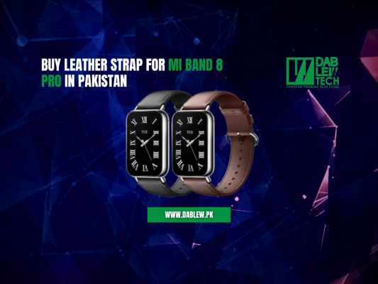 Buy Leather Strap For Mi Band 8 Pro in Pakistan