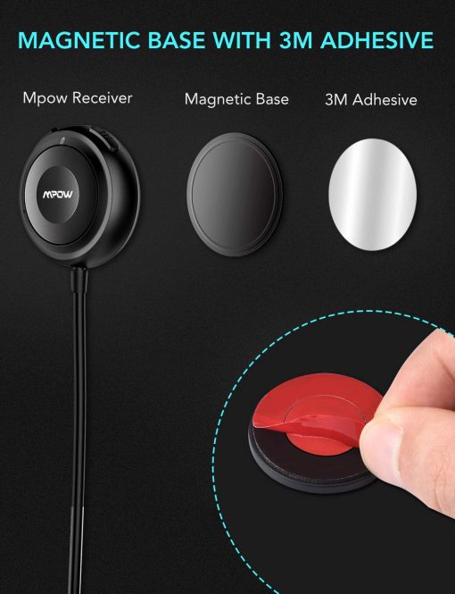 Bluetooth Car Kit – Bluetooth Receiver Mpow® Streambot with Car Charger MBR2 - Image 7