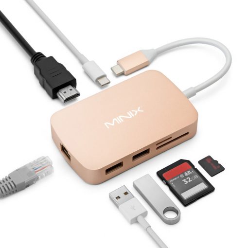 MINIX NEO C-X, USB-C Multiport Adapter with HDMI [10/100Mbps Ethernet] - Image 5