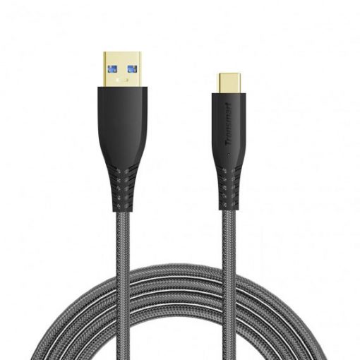 Tronsmart TAC02 6ft USB-C to USB-A 3.0 Nylon Braided Fast Charging Cable
