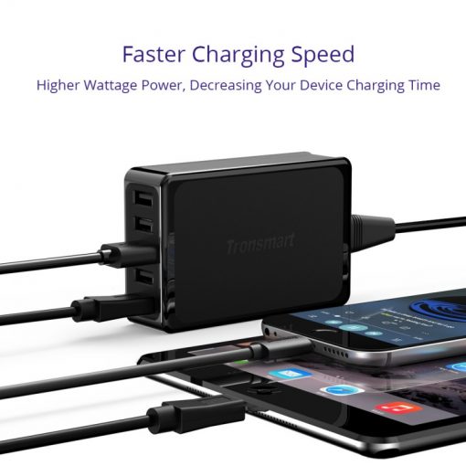 Tronsmart U5P 60W USB PD Desktop Charger with VoltiQ - Image 2