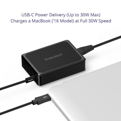 Tronsmart U5P 60W USB PD Desktop Charger with VoltiQ - Image 4