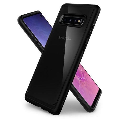 Spigen Galaxy S10 Case Ultra Hybrid Matte Black 605CS25802 - Image 2