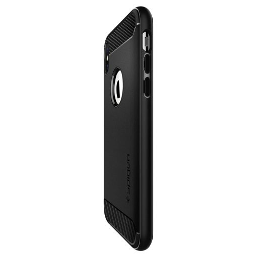 Spigen New iPhone XS MAX Case Rugged Armor Matte Black (Ver.2) 065CS25125 - Image 2