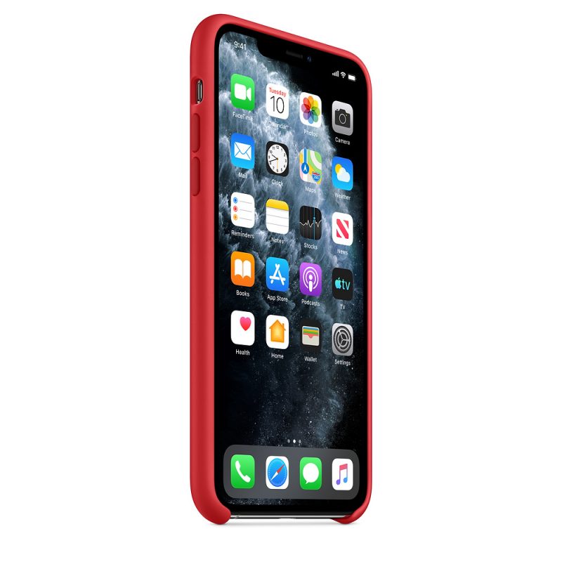 iPhone 11 Pro Max Silicon - Red (MWYY2) - Dab Lew Tech