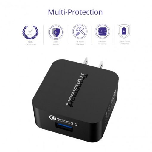 Tronsmart WC1T Quick Charge 3.0 USB Wall Charger - Image 4