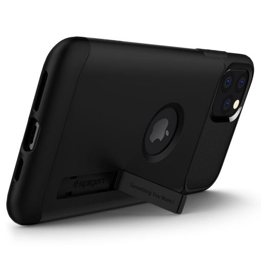 Spigen iPhone 11 Pro Case Slim Armor Black 077CS27099 - Image 8