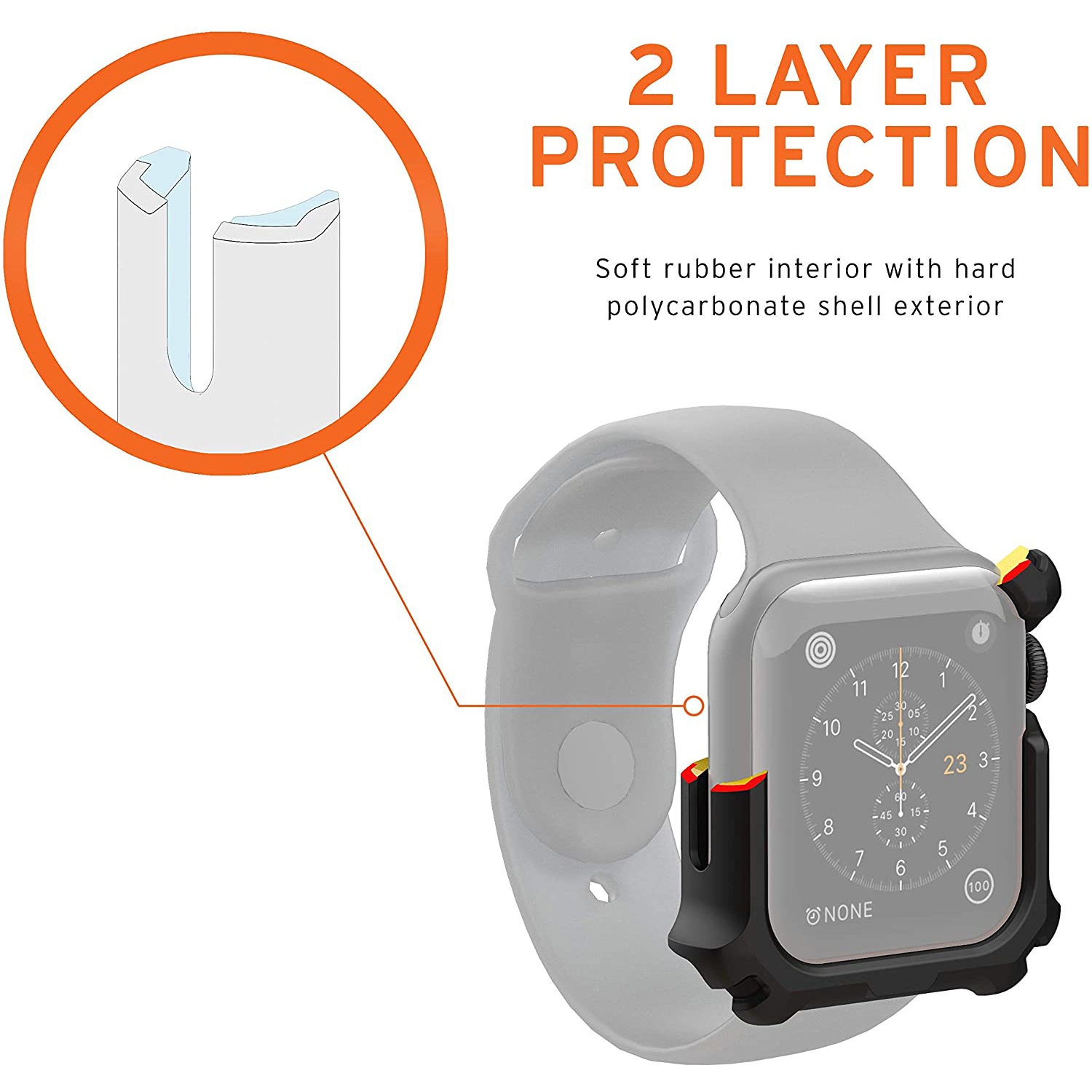 uag apple watch case 44mm