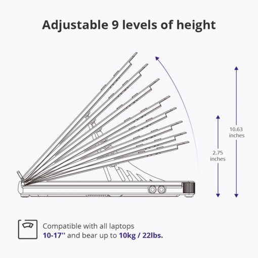 Tronsmart D07 Foldable Laptop Stand - Image 8