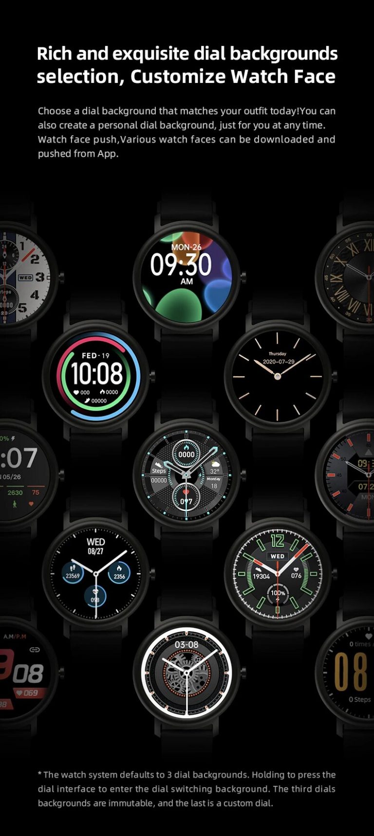 xiaomi smart watch list