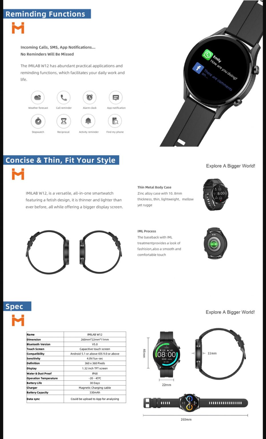 xiaomi imilab smart watch