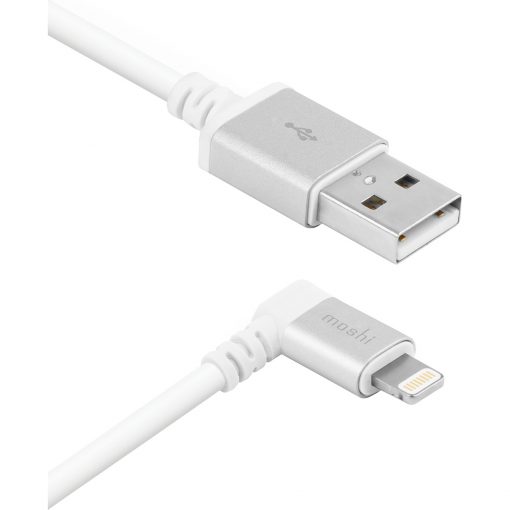 Moshi Lightning to USB Cable with 90- degree connector - 1.5m White - 99MO023128