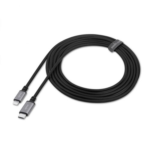 Moshi USB-C to Lightning Cable 10 ft (3m) - Black - 99MO084003 - Image 2