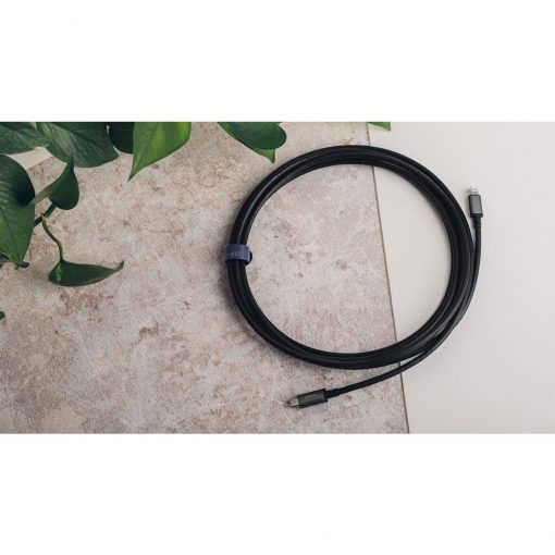 Moshi USB-C to Lightning Cable 10 ft (3m) - Black - 99MO084003 - Image 4