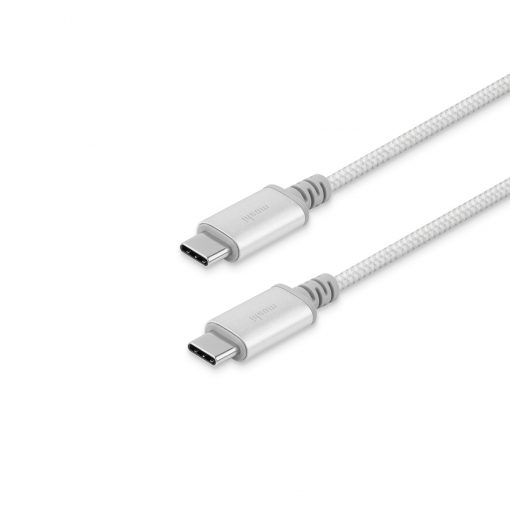 Moshi USB-C to USB-C Charge/Sync Cable 1m - Integra™ - Jet Silver - 99MO084244 - Image 4