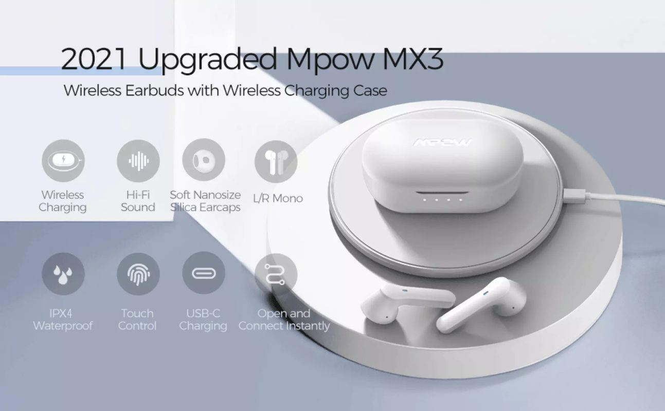 Buy Mpow MX3 Bluetooth Earbuds in Pakistan