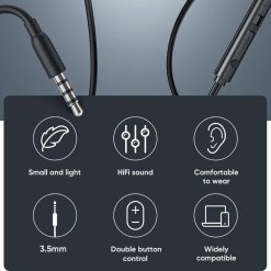Buy Original JOYROOM 3.5MM Wired In-Ear Stereo Earphones in Pakistan