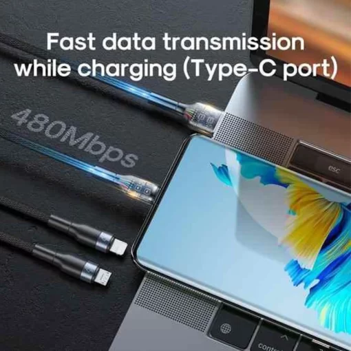 Buy Joyroom 66W 3 in 1 Super Fast Charging Cable 1.2m in Pakistan