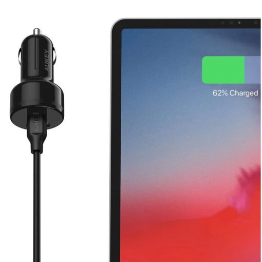 Buy Aukey 36W USB-C Car Charger in Pakistan at Dab Lew Tech