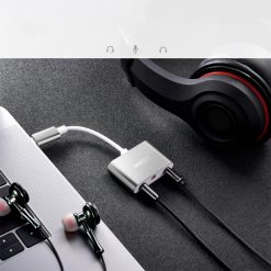 Buy Official and Original CHOETECH USB C Audio Adapter With Microphone Jack in Pakistan