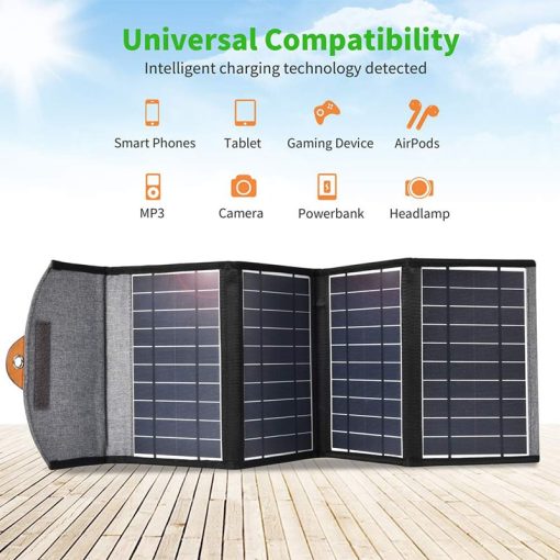 Buy Original Choetech 22W Portable Waterproof Solar Panel in Pakistan at Dab Lew Tech