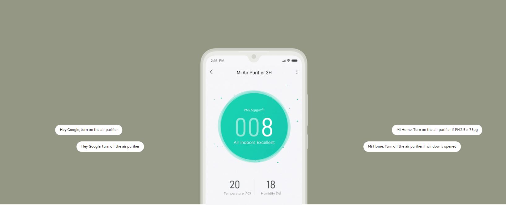 Buy Xiaomi Air Purifier 3H in Pakistan at Dab Lew Tech