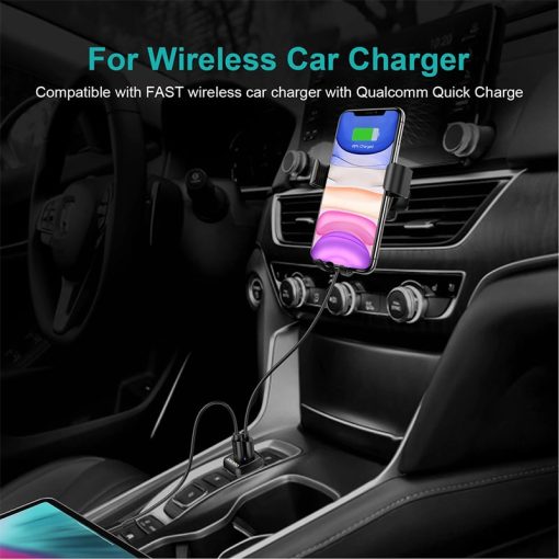 Buy Choetech USB C Car Charger 36W 2 Port Fast Charger in Pakistan